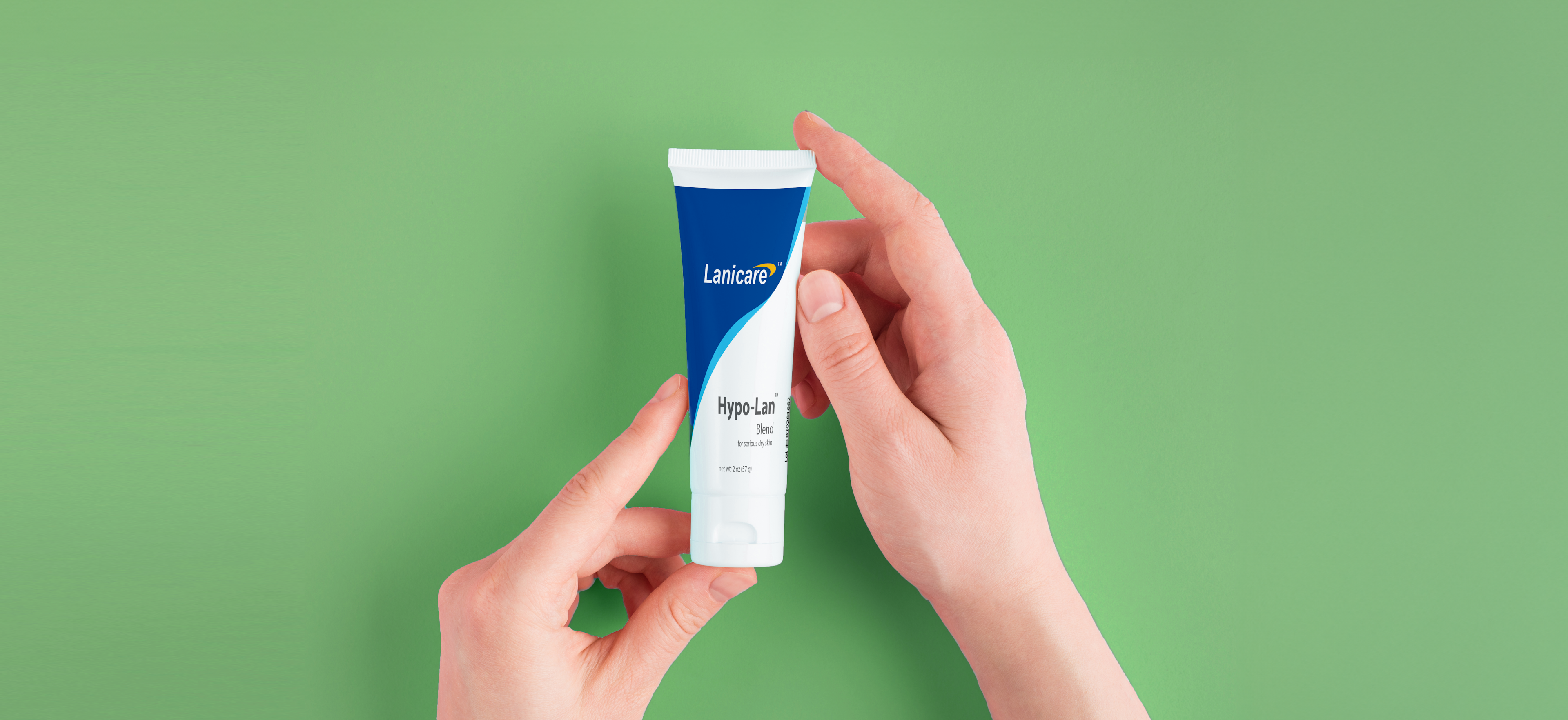 picture of the Laicare product on a colorful backdrop